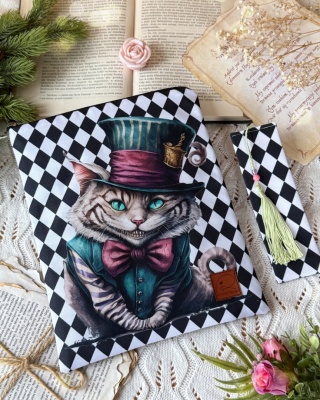 Book Sleeve + Zakładka BAD CAT