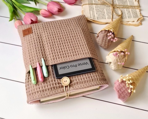 book sleeve wafel czekoladowy na książki, zeszyty