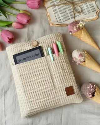 Book Sleeve waflowe WANILIOWA FANTAZJA