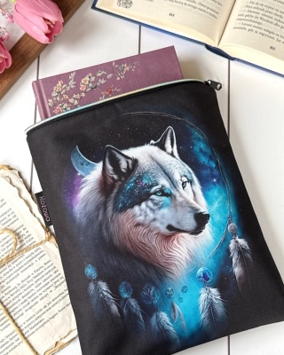 Book Sleeve wsuwane etui na książki lub tablet - WILK