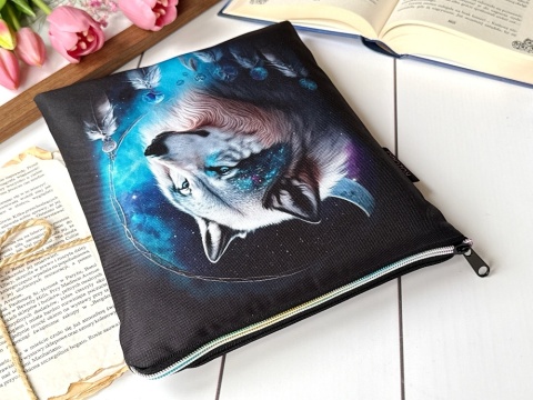 Book Sleeve wsuwane etui na książki lub tablet - WILK