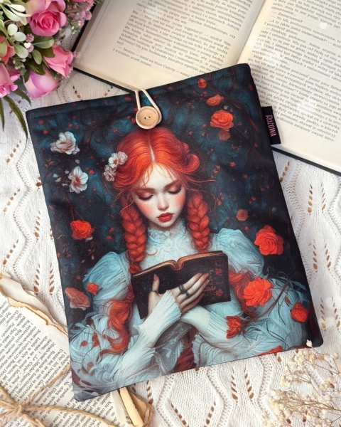 Book sleeve ANNE AND BOOKS