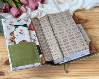 Etui na książkę KAPIBARA BLOOM - personalizuj