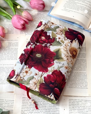 Etui na książkę ROMANTYCZNY OGRÓD - personalizuj