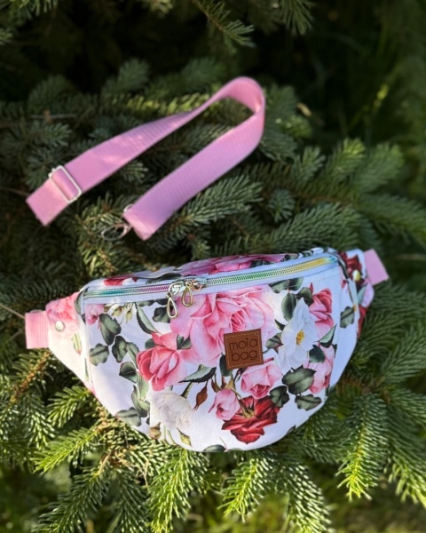 nerka damska w kwiaty handmade