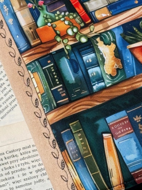 Okładka na książki i kalendarze BIBLIOTECZKA