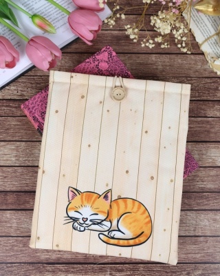 Book Sleeve KOTEK - beżowy