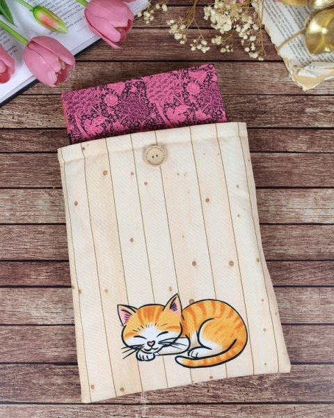 Book Sleeve KOTEK - beżowy