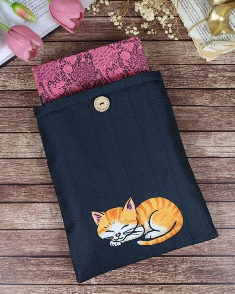 Book Sleeve KOTEK - czarny