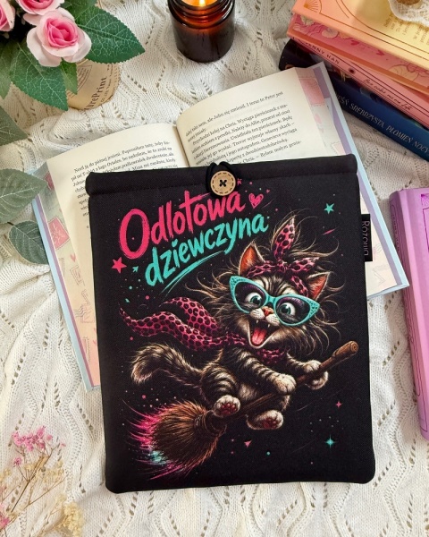 Book Sleeve na książki lub tablet ODLOTOWA DZIEWCZYNA