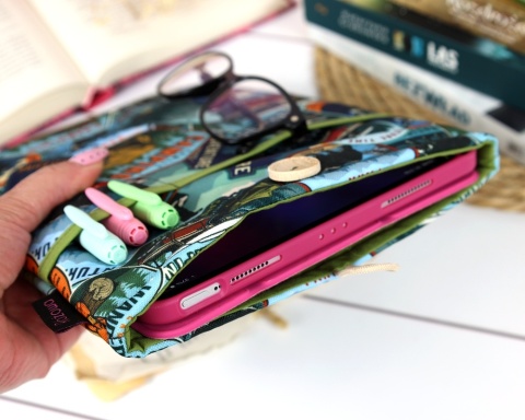 Book Sleeve z kieszonką na ksiązki lub tablet ADVENTURE