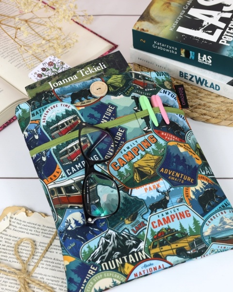 Book Sleeve z kieszonką na ksiązki lub tablet ADVENTURE