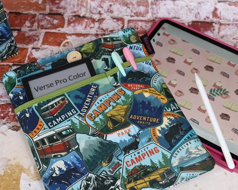 Book Sleeve z kieszonką na ksiązki lub tablet ADVENTURE