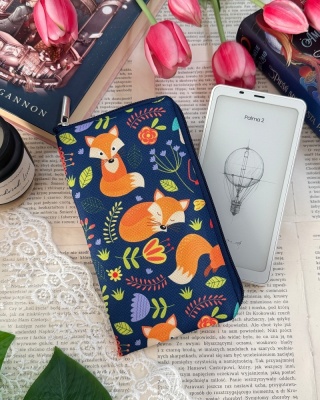 Etui na czytnik palma lub telefon SŁODKIE LISKI