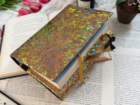 Etui na książkę SHINY GOLD