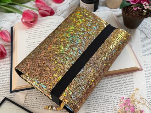 Etui na książkę SHINY GOLD