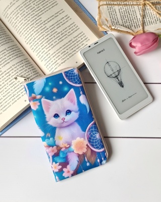 Etui na telefon lub czytnik KOTEK