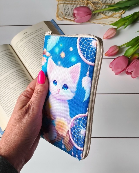 Etui na telefon lub czytnik KOTEK