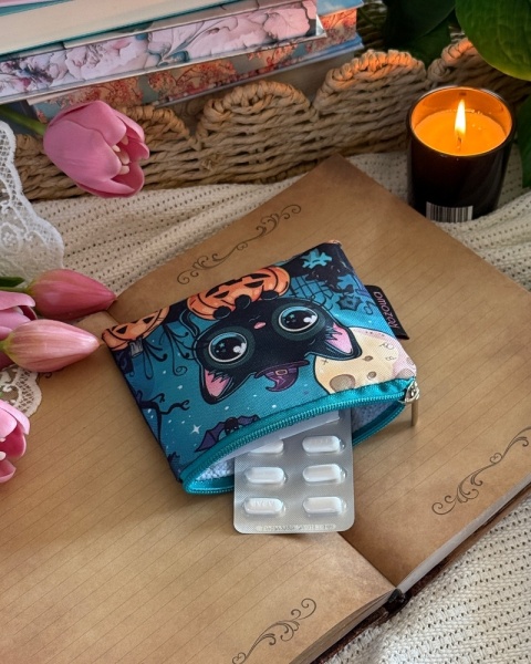 Mini etui - BLACK SWEET CAT
