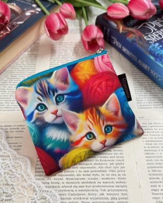 Mini etui KOLOROWE KOTKI