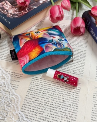 Mini etui KOLOROWE KOTKI