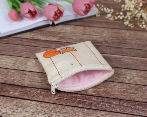 Mini etui LISEK - beżowy