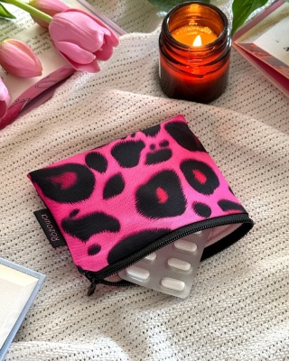 Mini etui - organizer do torebki PINK PANTERA