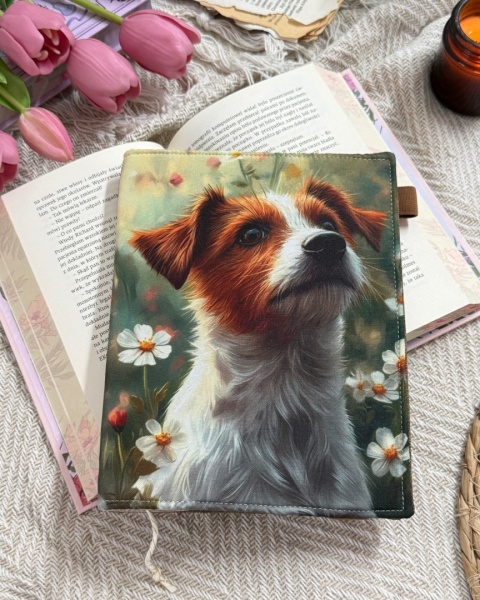 Okładka na książki LORD JACK RUSSEL