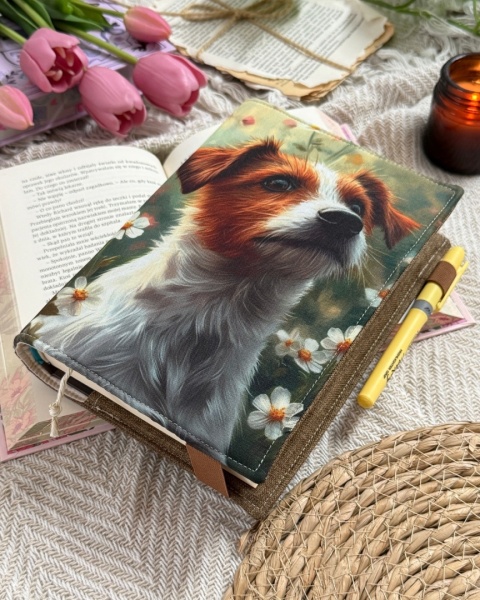 Okładka na książki LORD JACK RUSSEL