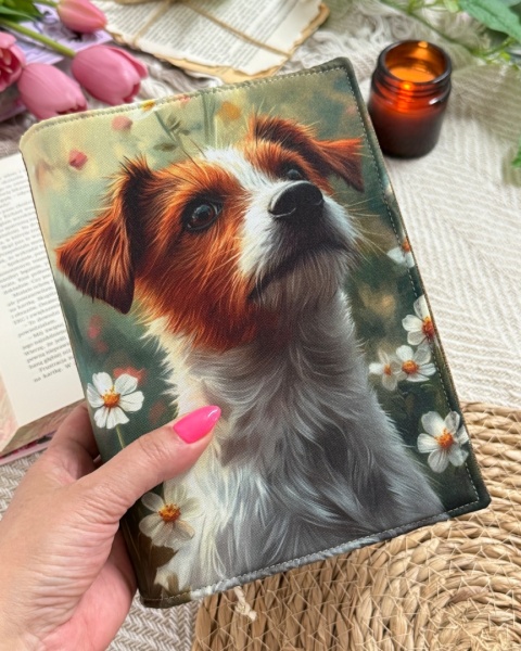 Okładka na książki LORD JACK RUSSEL