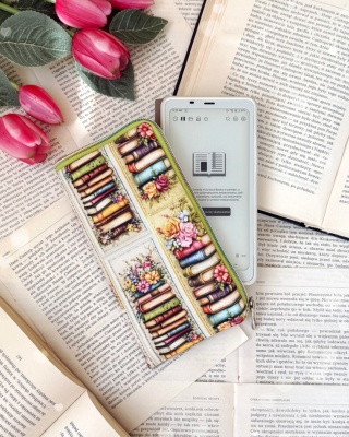 Etui na czytnik palma lub telefon SUMMER BOOKS