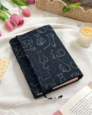 Etui na książkę WHITE CAT