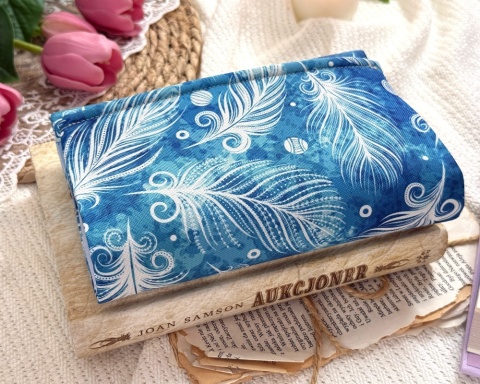Etui na mniejsze książki BOHO BLUE