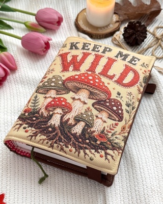 Okładka na książkę lub planer KEEP ME WILD