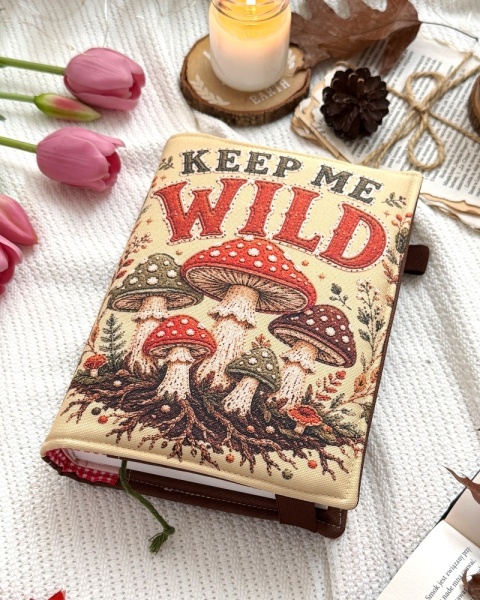 Okładka na książkę lub planer KEEP ME WILD