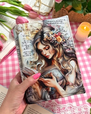 Okładka na książkę lub planer JESZCZE TYLKO JEDEN ROZDZIAŁ