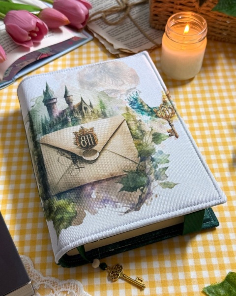 Okładka na książkę lub planer MAGICZNY LIST