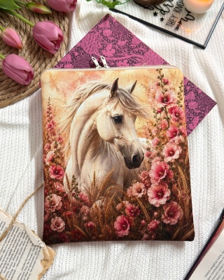 Book Sleeve WHITE HORSE