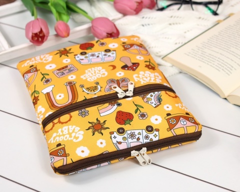 Book Sleeve z kieszonką GOOD VIBES ONLY