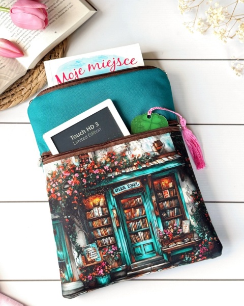 Book Sleeve z kieszonką STARA KSIĘGARNIA