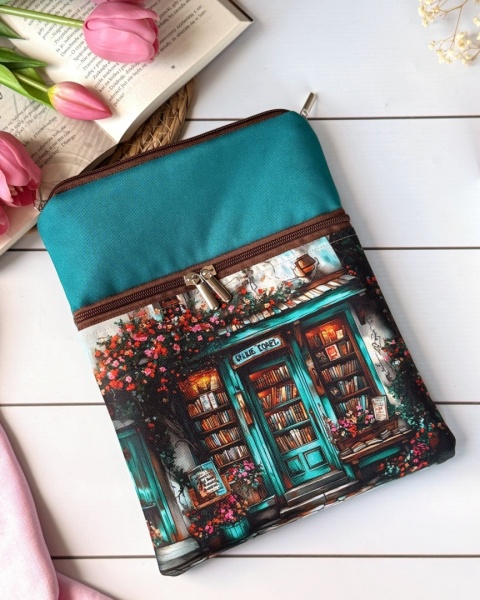 Book Sleeve z kieszonką STARA KSIĘGARNIA