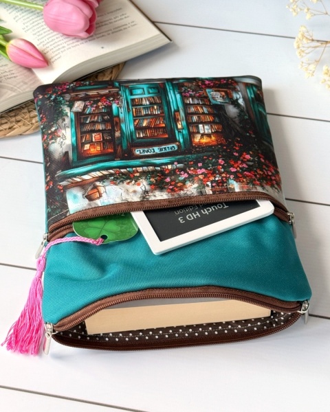Book Sleeve z kieszonką STARA KSIĘGARNIA