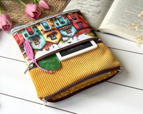 Book Sleeve z kieszonką KAMIENICZKI