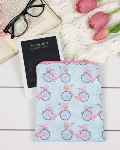 Etui na czytnik 6 cali ROWEROWE LOVE