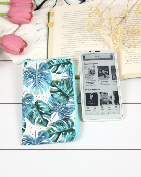 Etui na czytnik palma lub telefon MONSTERA MINT