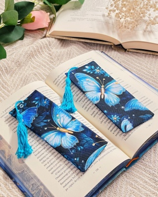 Zakładka do książki BLUE BUTTERFLY